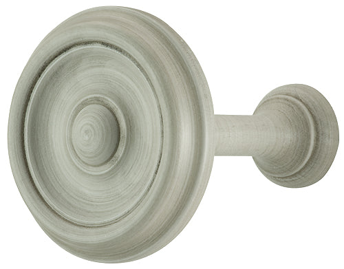 Renaissance Duet Wood Curtain Holdback, Chateau Grey