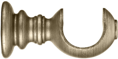 Renaissance Duet 50mm Wood Cup Bracket, Byzantine Bronze