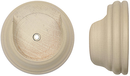 Renaissance Duet 50mm Wood Recess Bracket, Travertine