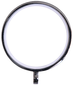 Renaissance Spectrum & Accents 35mm Curtain Pole Rings, Black Nickel