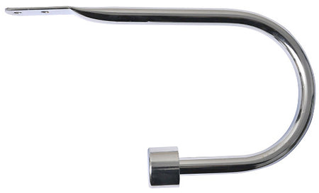 Renaissance Contemporary Holdback Arms, Polished Silver
