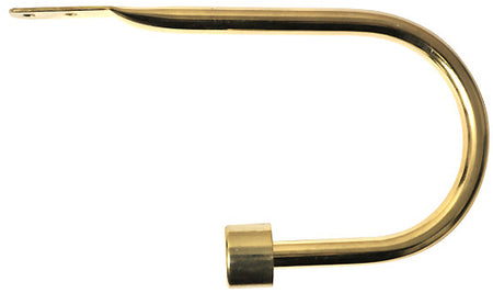 Renaissance Contemporary Holdback Arms, Polished Brass