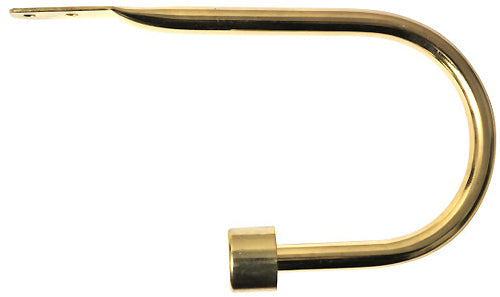 Renaissance Contemporary Holdback Arms, Polished Brass