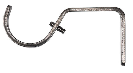 Renaissance 28mm Short Standard Curtain Pole Bracket, Brushed Nickel
