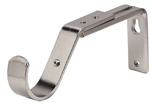 Speedy 28mm Passover Pole Bracket, Satin Silver