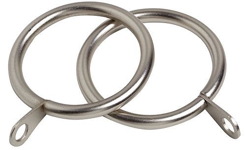 Speedy Pristine 25mm-28mm Pole Rings, Satin Silver