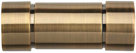 Speedy Poles Apart 28mm Finials only, Antique Brass, Aspect