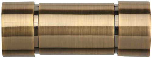 Speedy Poles Apart 28mm Finials only, Antique Brass, Aspect