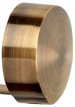 Speedy Poles Apart 28mm Finials only, Antique Brass, Endcap