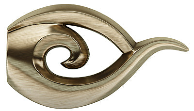 Speedy Freedom 19mm-22mm Extendable Pole Finials, Antique Brass, Flame