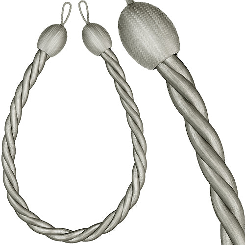 Speedy Victoria Rope Curtain Tieback Embrace, Silver