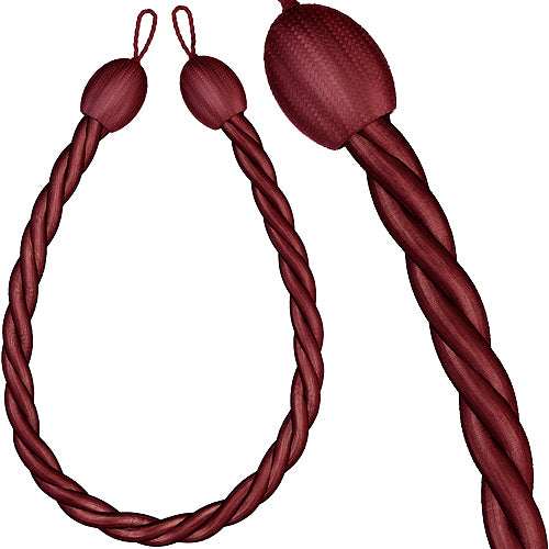 Speedy Victoria Rope Curtain Tieback Embrace, Raspberry