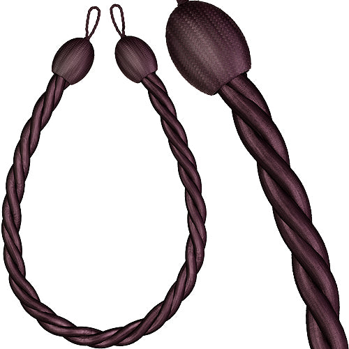 Speedy Victoria Rope Curtain Tieback Embrace, Plum
