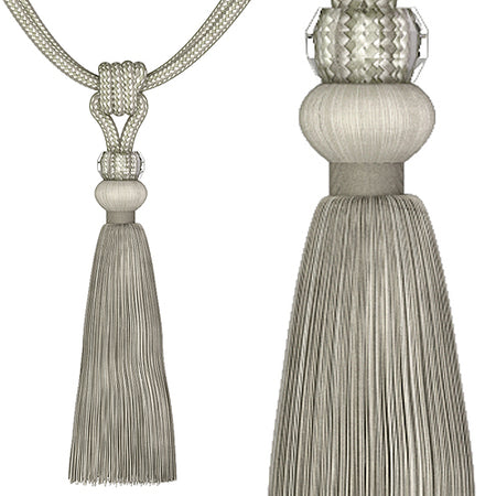 Speedy Natalie Curtain Rope Tieback, Silver