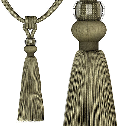 Speedy Natalie Curtain Rope Tieback, Pebble