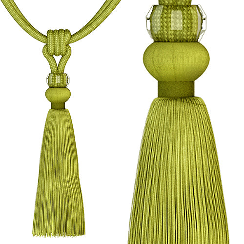 Speedy Natalie Curtain Rope Tieback, Kiwi