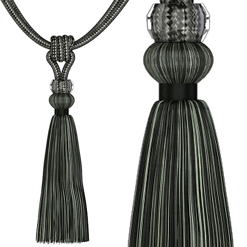 Speedy Natalie Curtain Rope Tieback, Liquorice