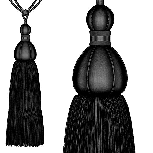 Speedy Ellie Rope Curtain Tieback, Liquorice