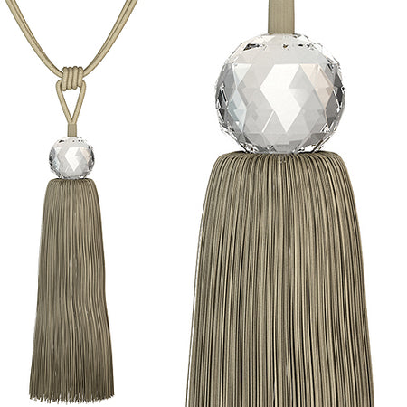 Speedy Bella Curtain Rope Tieback, Latte