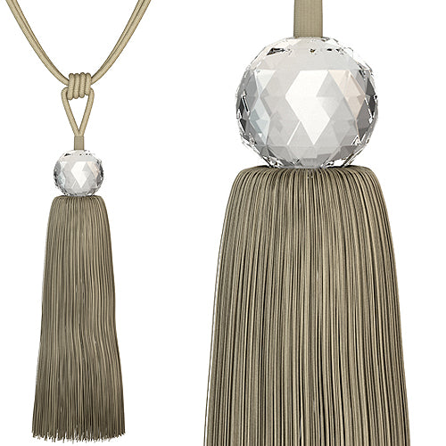 Speedy Bella Curtain Rope Tieback, Latte