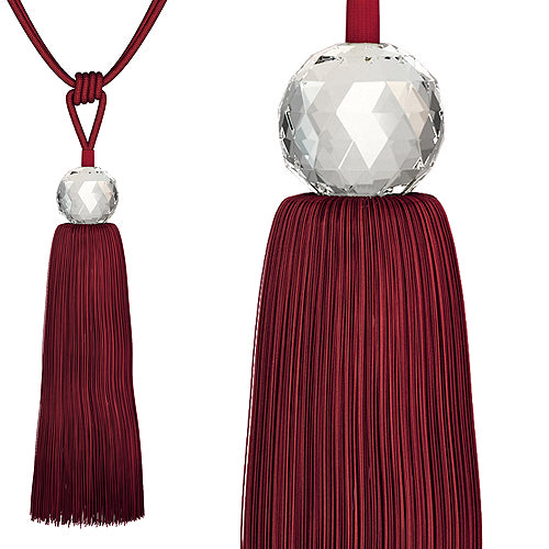 Speedy Bella Curtain Rope Tieback, Salsa