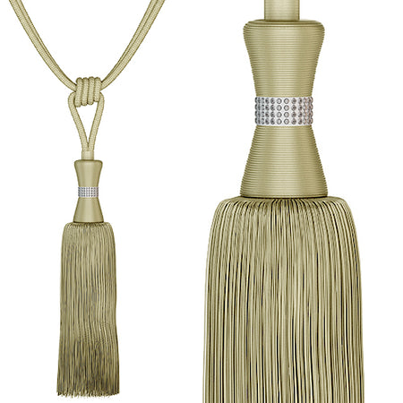 Speedy Chloe Curtain Rope Tieback, Egyptian Gold