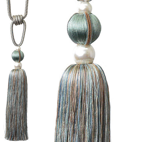 Jones Venice Rope Tieback, Atlantic