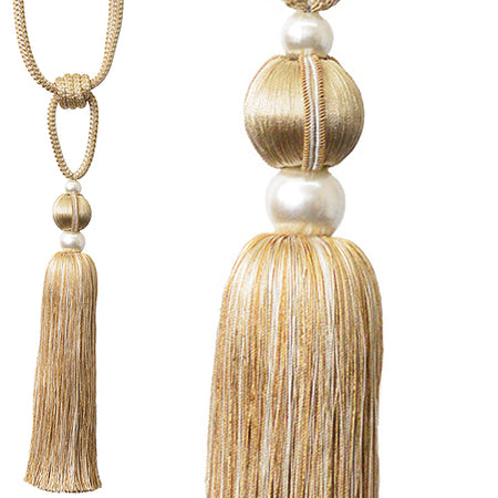 Jones Venice Rope Tieback, Honey