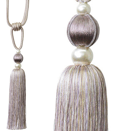 Jones Venice Rope Tieback, Violet