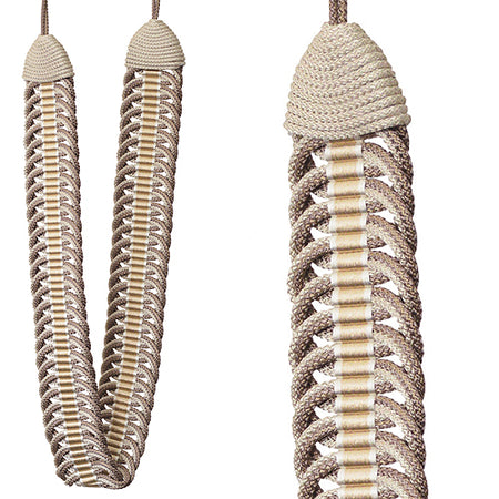 Jones Venice Rope Tieband, Truffle