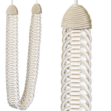 Jones Venice Rope Tieband, Vanilla