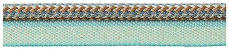 Jones Venice Flanged Cord Trimming, Atlantic