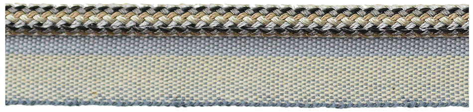 Jones Venice Flanged Cord Trimming, Cocoa