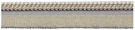 Jones Venice Flanged Cord Trimming, Dove