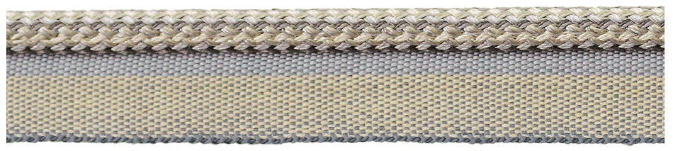 Jones Venice Flanged Cord Trimming, Dove