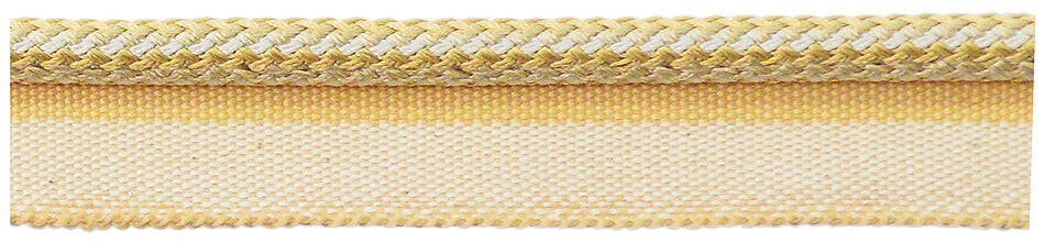 Jones Venice Flanged Cord Trimming, Honey