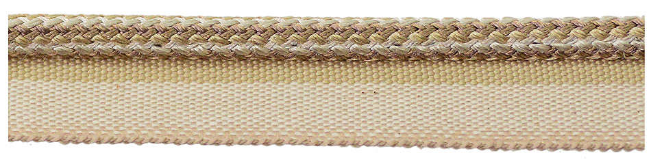 Jones Venice Flanged Cord Trimming, Truffle
