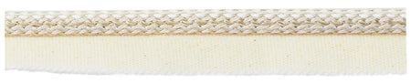 Jones Venice Flanged Cord Trimming, Vanilla