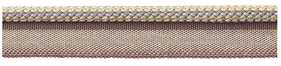 Jones Venice Flanged Cord Trimming, Violet