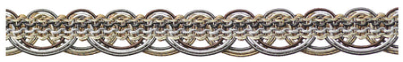 Jones Venice Scroll Gimp Trimming, Cocoa