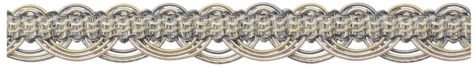 Jones Venice Scroll Gimp Trimming, Dove