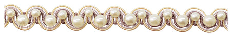 Jones Venice Pearl Gimp Trimming, Violet