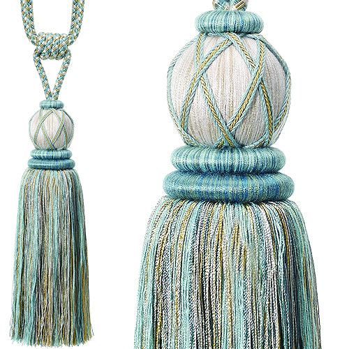 Hallis Highland Rope Tieback Aqua