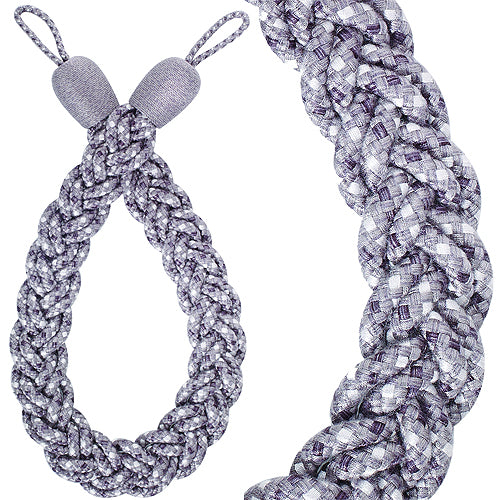 Hallis Highland Rope Tieback Embrace Charcoal