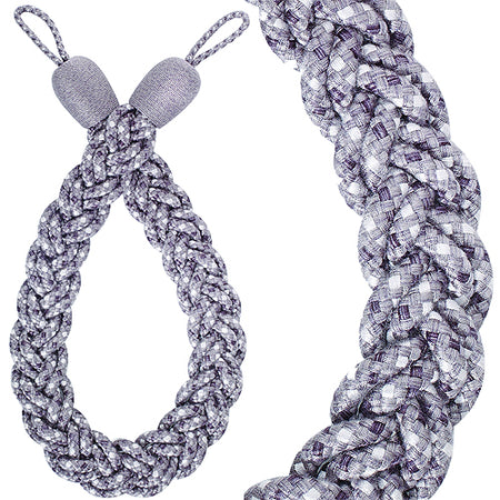 Hallis Highland Rope Tieback Embrace Charcoal