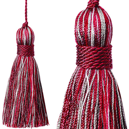 Hallis Highland Key Tassel Ruby