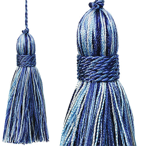 Hallis Highland Key Tassel Bluebird
