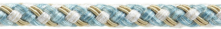 Hallis Highland Cord Trimming Aqua