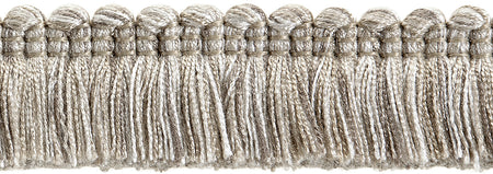 Hallis Highland Ruche Fringe Trimming Natural