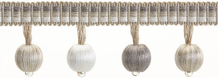 Hallis Highland Ball Tassel Trimming Natural